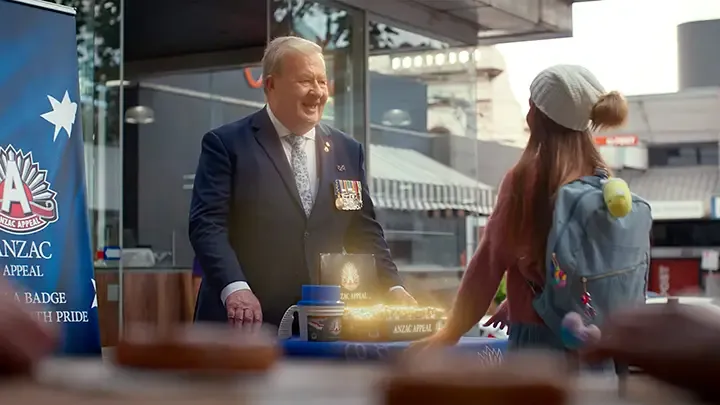 Anzac Appeal Stand